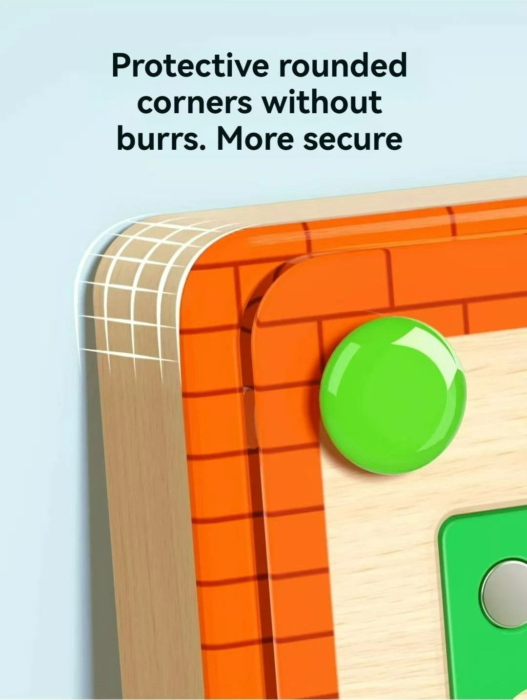 TinkerTots Montessori Magnetic Maze – 3 Smart Worlds of Hands-On Learning