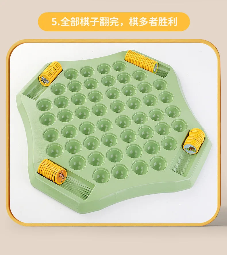 Animal Fruit Flip Chess Board Game Logical Thinking Cognitive Animal Memory Matching Chess Parent-child Interactive Game Toys