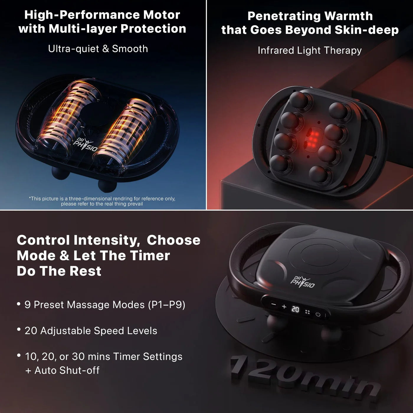 8D Deep Tissue Massager