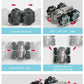 Remote Control Tumbling Stunt Double-Sided Car Rotating Charging Light Drift Racing Car